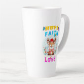 Hope Faith Liebe Milchtasse (Rechte Ecke)
