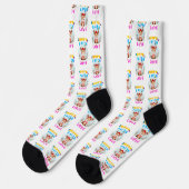 Hope Faith Liebe Socken (Linkes Detail)