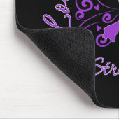 Hope Faith Liebe Strength Lupus Mousepad (Ecke)