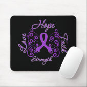 Hope Faith Liebe Strength Lupus Mousepad (Mit Mouse)