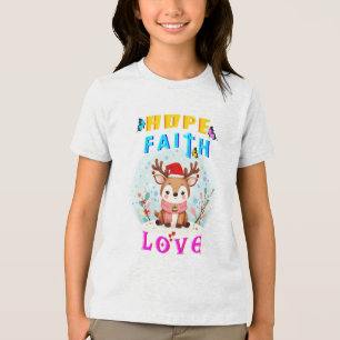 Hope Faith Liebe Tri-Blend Shirt