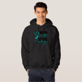 Hope Faith Love Courage PSTD Stress Awareness Mont Hoodie (Vorne ganz)