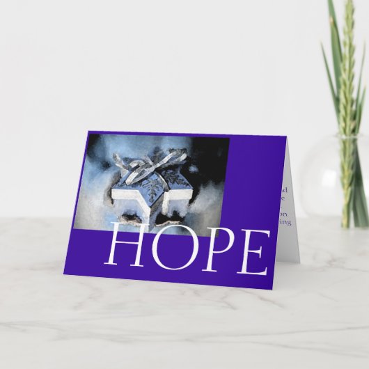 Hope Feiertagskarte (Vorderseite)