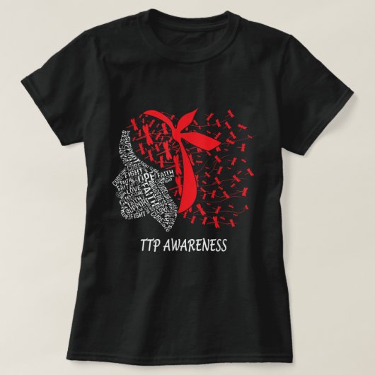 Hope Fight TTP Awareness T-Shirt (Design vorne)