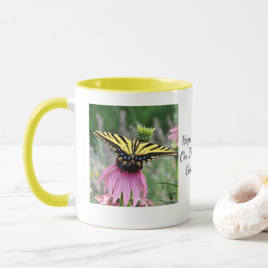 Hope Floats In Beverage Mug SVGTST Tasse (Mit Donut)