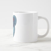 Hope Floral Nature inspired Mug Jumbo-Tasse (Rechts)