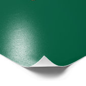 Hope Floral Typografie mit Vögeln und botanisch Fotodruck (Ecke)