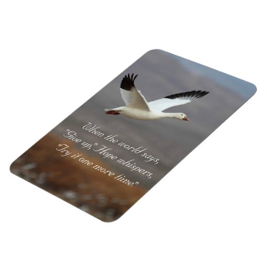 Hope flüstert es noch einmal magnet (Linke Seite)