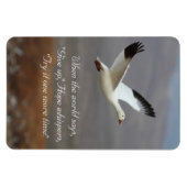 Hope flüstert es noch einmal magnet (Horizontal)