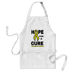 Hope For A Cure...Endometriosis Adult Apron Schürze