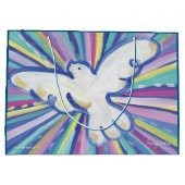 Hope for Tomorrow - KidsArt for CHOC Große Geschenktüte (Rückseite)