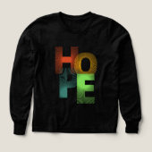 HOPE Geometric Typography - Tshirt (Design Vorderseite)