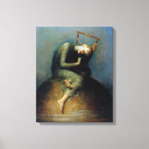 Hope George Watts Painting Leinwanddruck