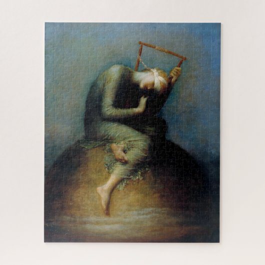 Hope George Watts Painting Puzzle (Vertikal)