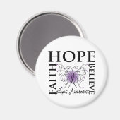 Hope Glauve Faith - Lupus Magnet (Vorderseite/Rückseite)