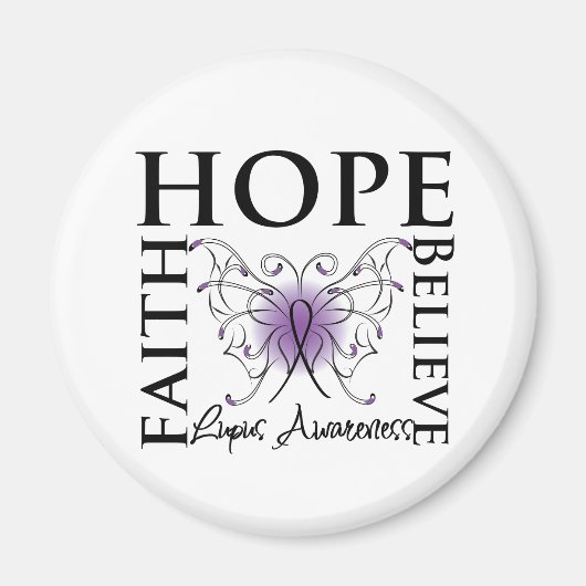 Hope Glauve Faith - Lupus Magnet (Vorne)
