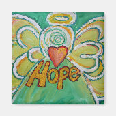 Hope Guardian Angel Word Custom Magnete Magnet (Vorne)