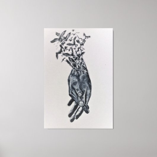 Hope Hands Canvas Print Leinwanddruck (Vorderseite)