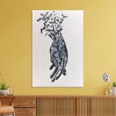 Hope Hands Canvas Print Leinwanddruck (Insitu (Wohnzimmer))
