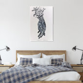 Hope Hands Canvas Print Leinwanddruck (Insitu (Schlafzimmer))
