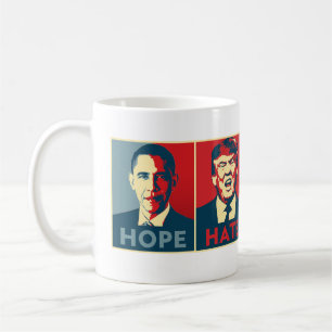 Hope Hate Heal Grow Kaffeetasse