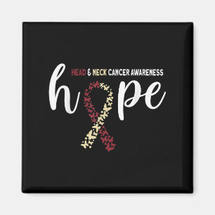 Hope Head and Neck Cancer Awareness Magnet