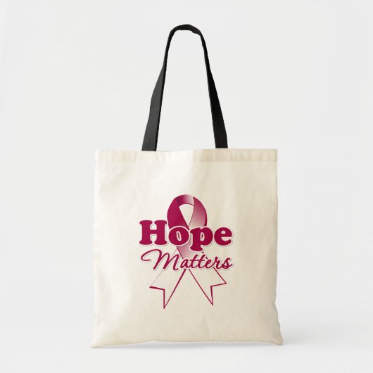 Hope Head Neck Cancer Tragetasche (Vorne)