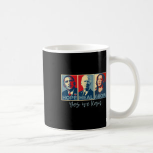 Hope Heal Grow Obama Joe Biden Kamala Harris 2024 Kaffeetasse