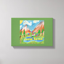 Hope Healing Church Jesus Rette Canvas Print