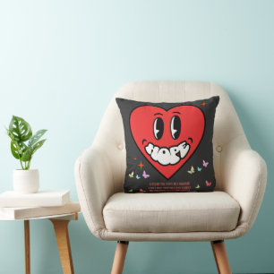 Hope Heart   Positive Meldung   Selbst-Liebe Kissen
