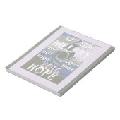 Hope Hillary USA Wir sind enger zusammen Notizblock (Rotiert)