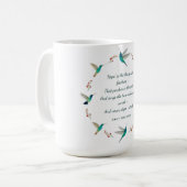 Hope Hummingbird Kaffeetasse (Vorderseite Links)