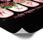 Hope Hydrangea Blume Schmetterling Multiples Myelo Poster (Ecke)
