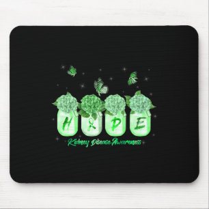 Hope Hydrangea Blume Schmetterling Nierenerkrankun Mousepad