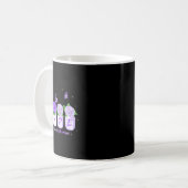 Hope Hydrangea Blume Schmetterling Opioid Überdosi Kaffeetasse (Vorderseite Links)