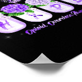 Hope Hydrangea Blume Schmetterling Opioid Überdosi Poster (Ecke)