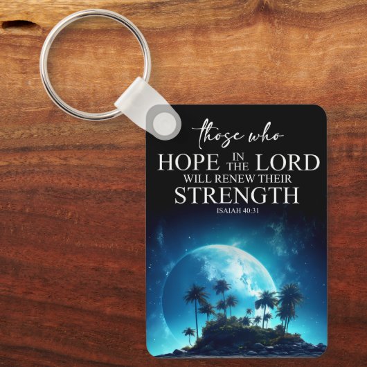 Hope in the LORD Schlüsselanhänger (Vorderseite)