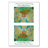 Hope Inspiration Word Angel Table Zelt Card Tischnummer (Vorderseite)