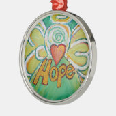Hope Inspirational Angel Word Ornament (Links)