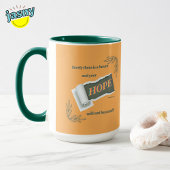 Hope Inspirational Christlich Scripture Zwei-Töne Tasse