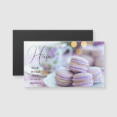 Hope Inspirier Zitat Lila Fotografy Magnet (Vorne/Hinten)