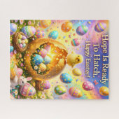 Hope is ready to hatch magical happy Easter jigsaw Puzzle (Horizontal)