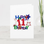 HOPE IT IS COOL LIKE YOU "11 YEARS OLD" CARD KARTE (Vorderseite)