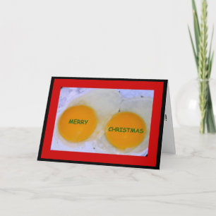 Hope It's Egg-stra Special Christmas Card Feiertagskarte