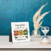 Hope joy peace and cocoa fotoplatte (InSitu)