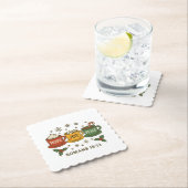 Hope joy Peace and Cocoa Untersetzer (Vor Ort)