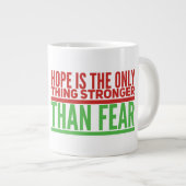 Hope Jumbo Tasse (Vorderseite Rechts)