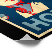 Hope Kamala Harris Hope Poster 47. Vote Empowerme (Ecke)