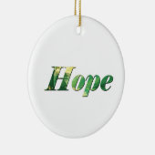 Hope. Keramik Ornament (Rechts)