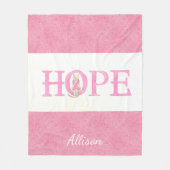 Hope Kitty Personalisiert Fleecedecke (Vorderseite)